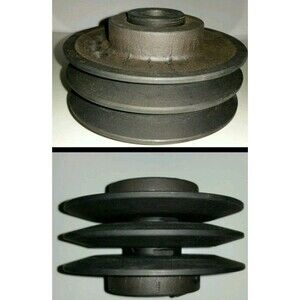 D8550 x 5/8 bore 2 Groove variable pitch pulley